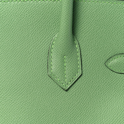 Hermes Epsom Birkin 30 Vert Criquet 11 of 35