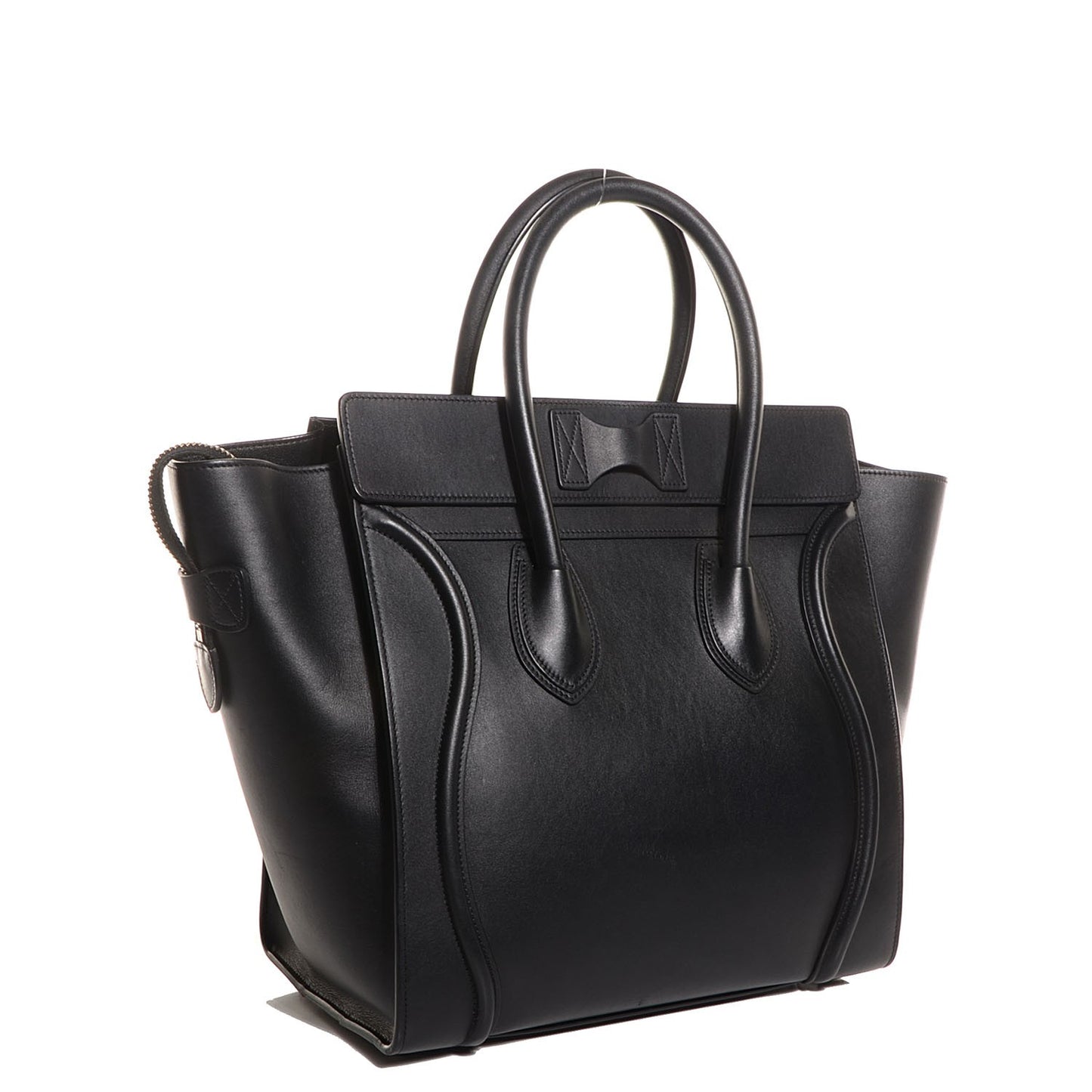 Smooth Calfskin Micro Luggage Black
