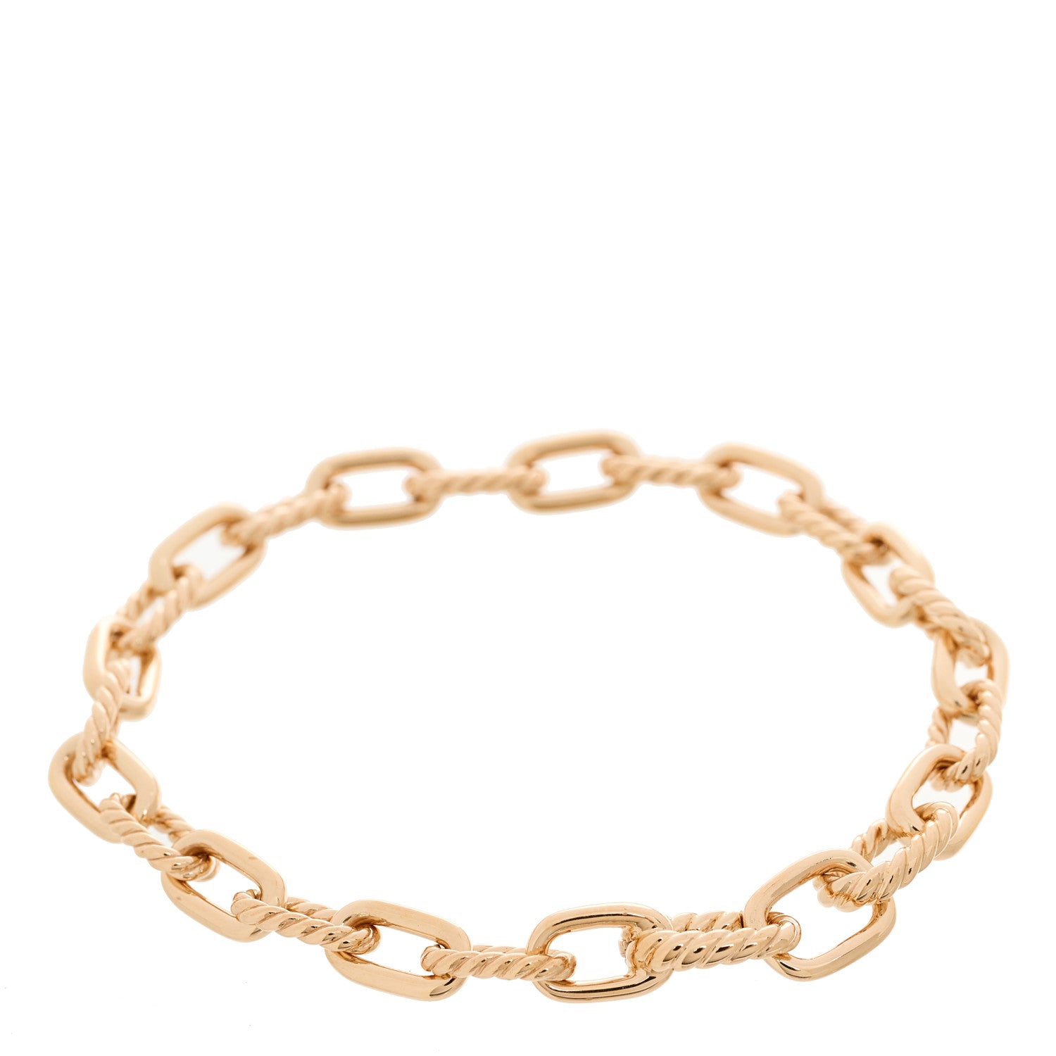 David Yurman 18K Rose Gold 6mm Madison Classic Chain Bracelet 2 of 5