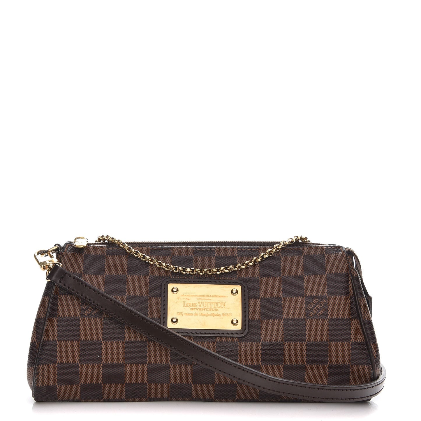 Damier Ebene Eva Clutch
