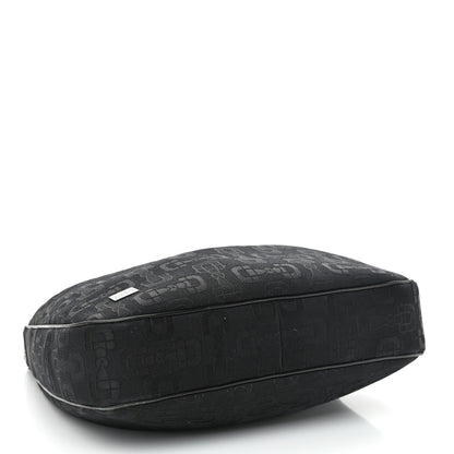Gucci Canvas Horsebit Hobo Black 4 of 12