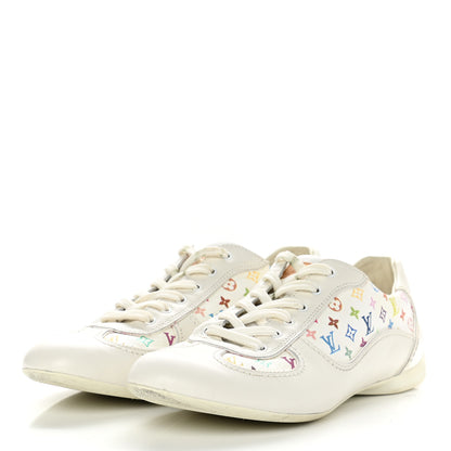 Louis Vuitton Monogram Multicolor Sneakers 39 White 3 of 8