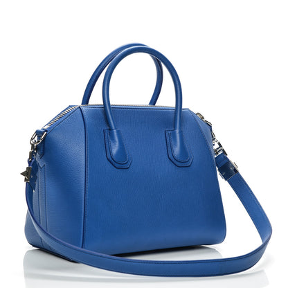 Givenchy Sugar Goatskin Small Antigona Indigo Blue 3 of 7