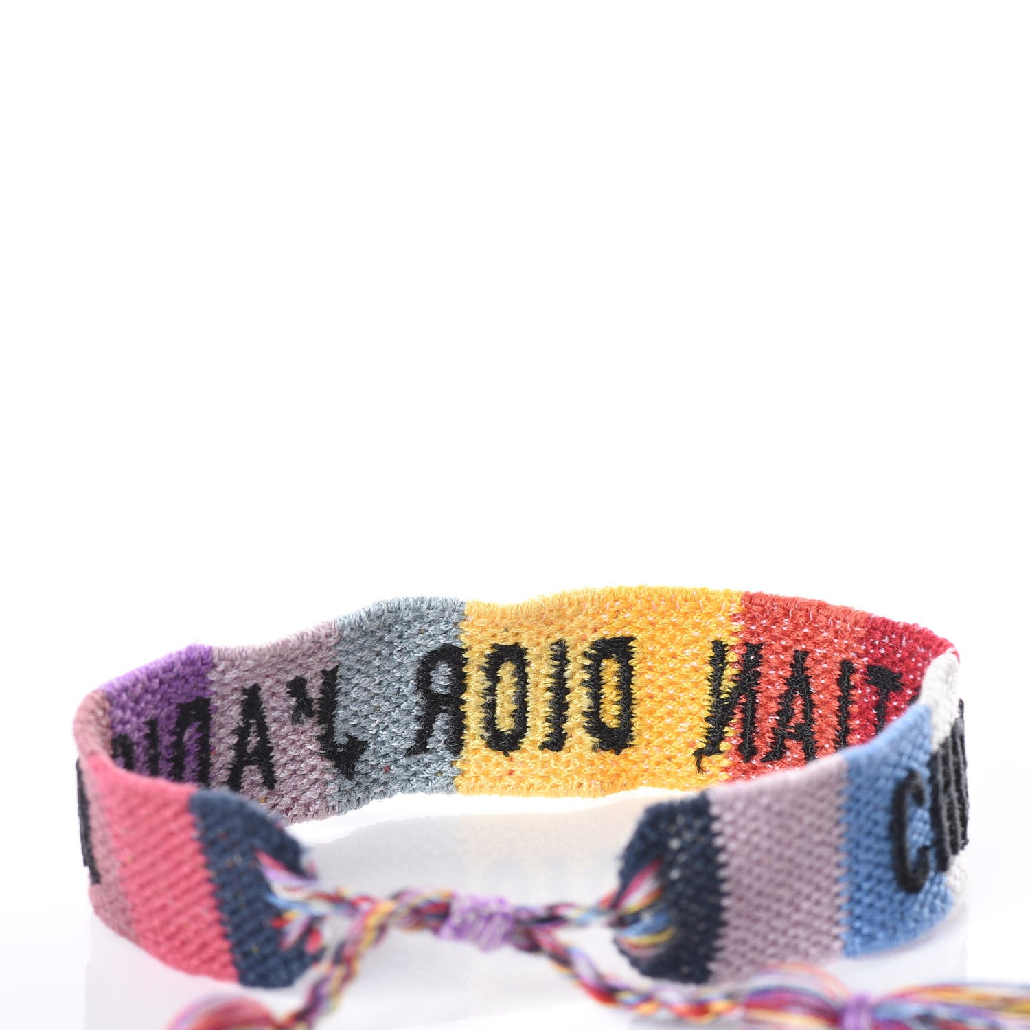 Christian Dior Woven Cotton J'Adior Friendship Bracelet 2 of 3