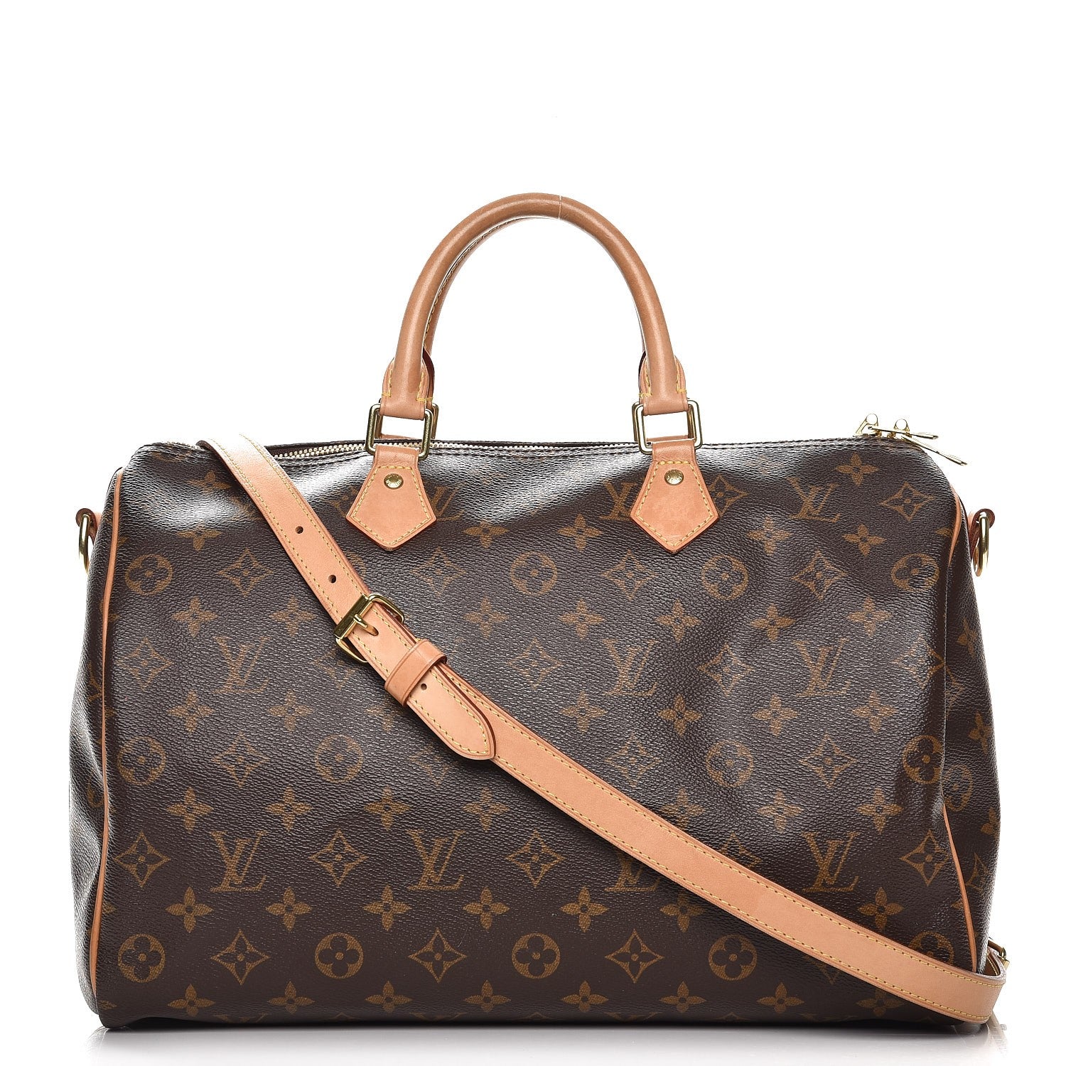 Louis Vuitton Monogram Speedy Bandouliere 35 1 of 11