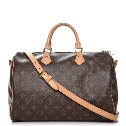 Louis Vuitton Monogram Speedy Bandouliere 35 1 of 11