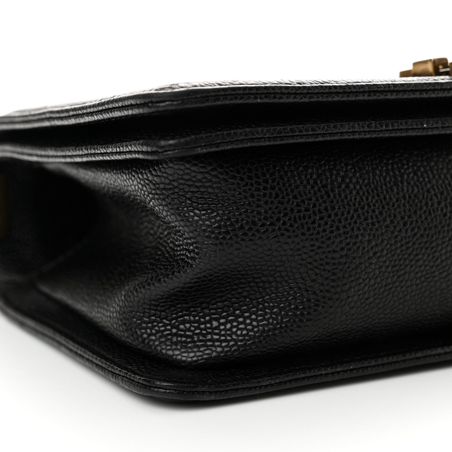 Chanel Caviar Quilted Medium Boy Flap Black 9 of 13