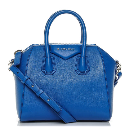Givenchy Sugar Goatskin Mini Antigona Indigo Blue 1 of 6
