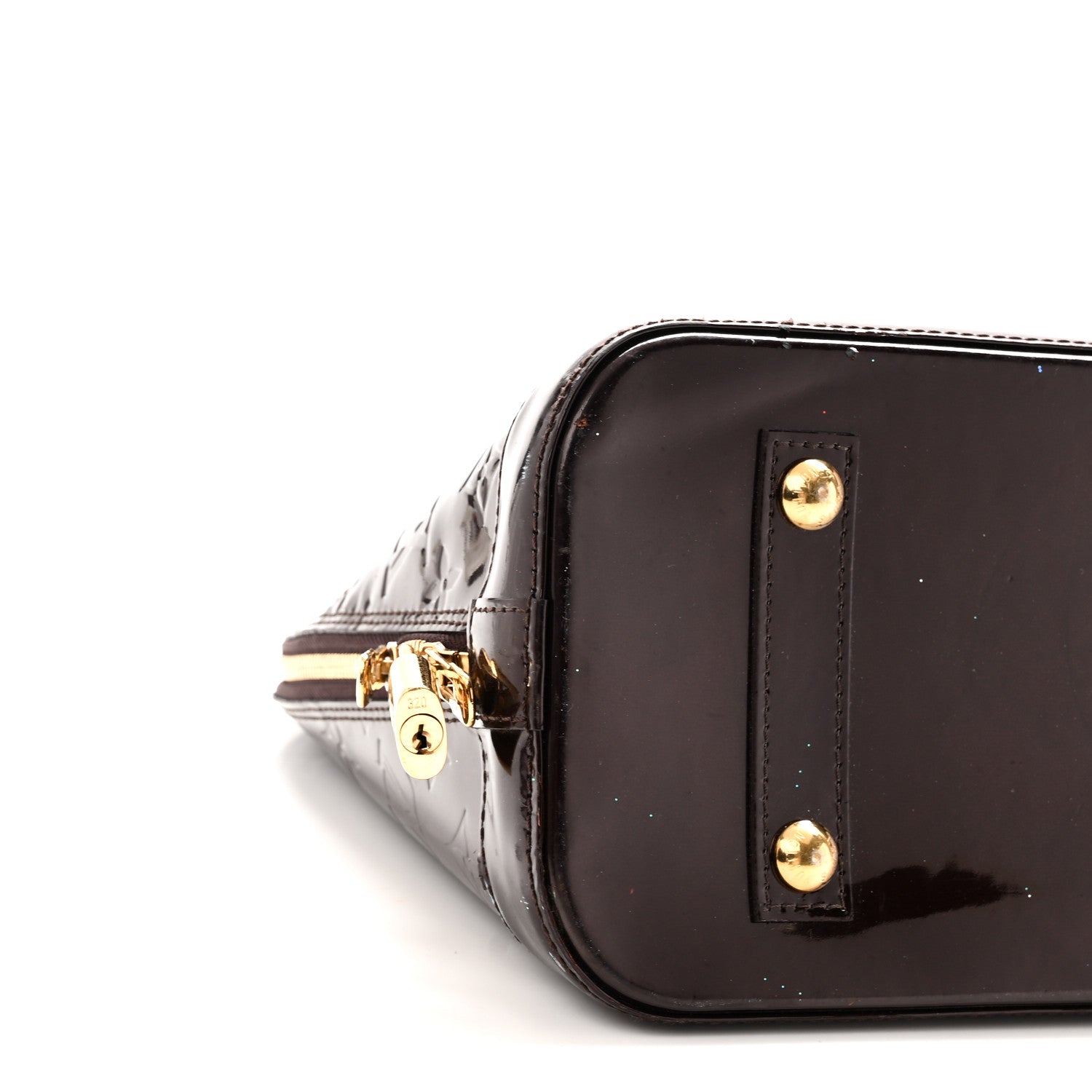Louis Vuitton Vernis Alma PM Amarante 8 of 9