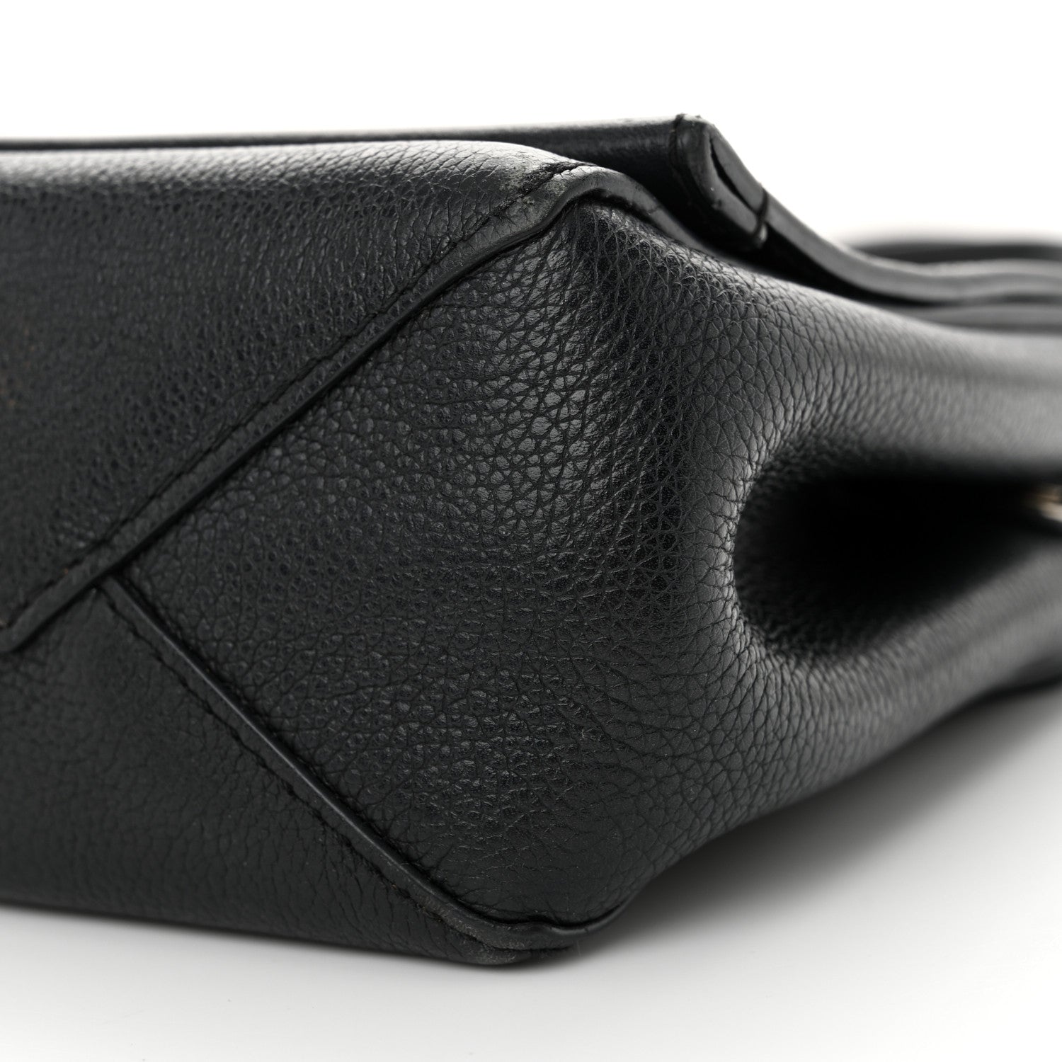 Louis Vuitton Calfskin Lockme II Chain Bag BB Black 9 of 14