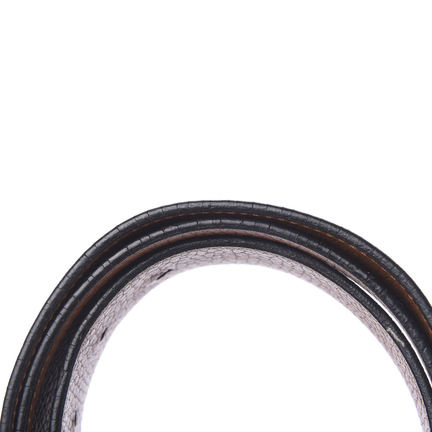 Taurillon Calfskin 30mm LV Initiales Reversible Belt 90 36 Black