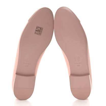Chanel Lambskin Cap Toe CC Ballerina Flats 40.5 Light Pink Dark Pink 5 of 9