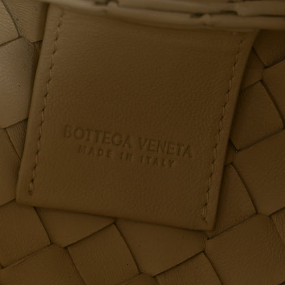 Bottega Veneta Nappa Intrecciato Small Campana Shoulder Bag Sea Salt 6 of 11