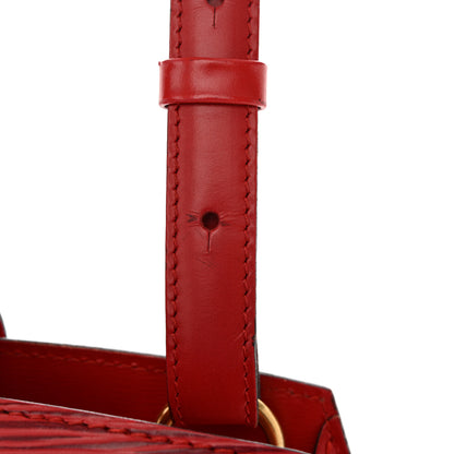 Louis Vuitton Epi Cluny Castillan Red 12 of 15