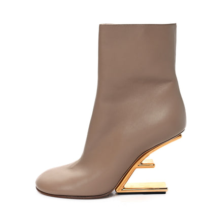 Fendi Nappa Fendi First 95mm Booties 41 Beige 1 of 7