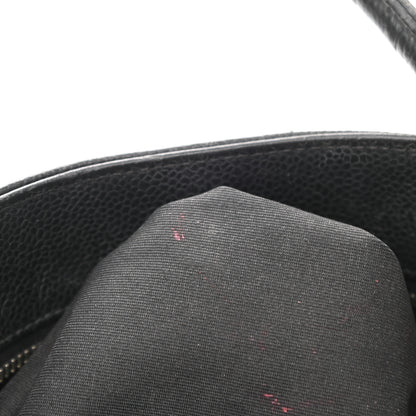 Chanel Caviar Quilted Medallion Tote Black 13 of 16