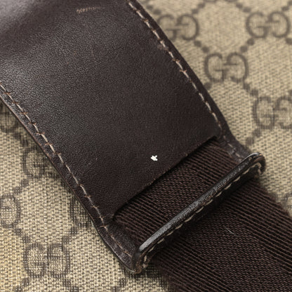 Gucci GG Plus Monogram Messenger Diaper Bag Dark Brown 17 of 18