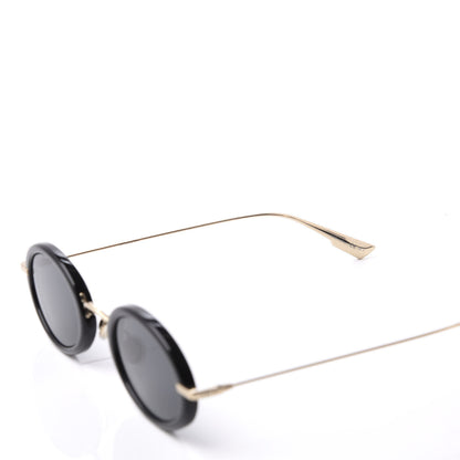 Christian Dior Hypnotic Round Sunglasses Gold Gray 5 of 8
