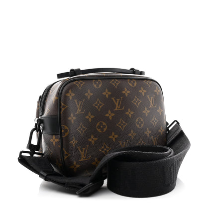 Louis Vuitton Monogram Macassar S Lock Messenger 3 of 9