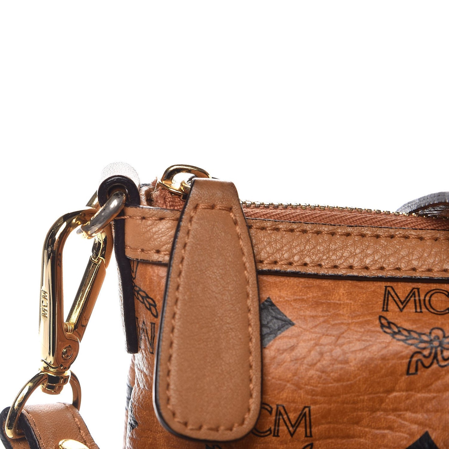 Visetos Medium Essentials Shopper Tote Cognac