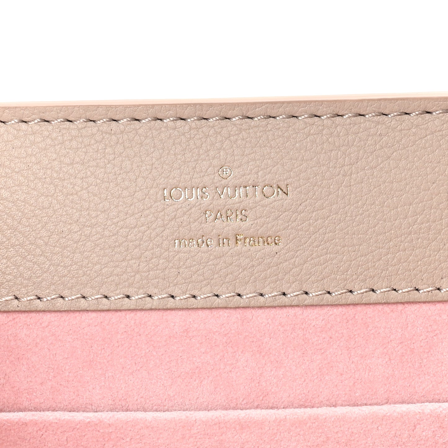 Soft Calfskin Mini Lockme Ever Greige