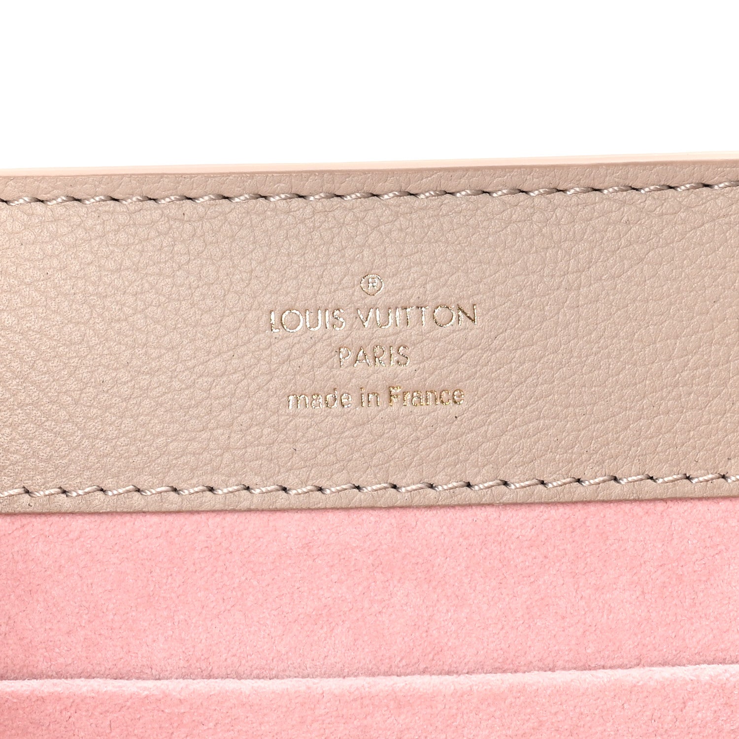 Louis Vuitton Soft Calfskin Mini Lockme Ever Greige 6 of 9