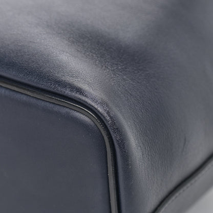 Celine Lambskin Small Soft Cube Satchel Navy 8 of 14