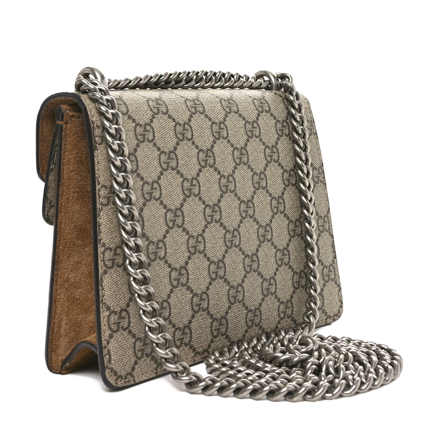 GG Supreme Monogram Mini Dionysus Shoulder Bag Taupe