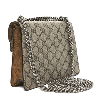 Gucci GG Supreme Monogram Mini Dionysus Shoulder Bag Taupe 3 of 10