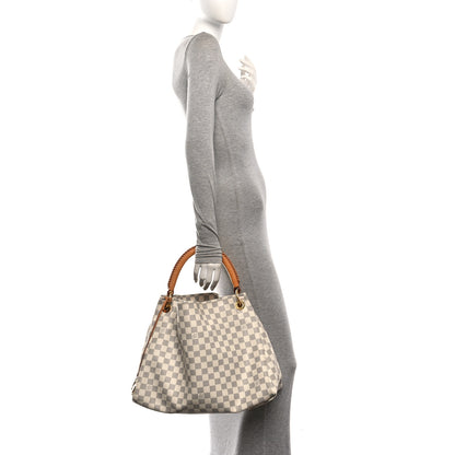 Louis Vuitton Damier Azur Artsy MM 2 of 10
