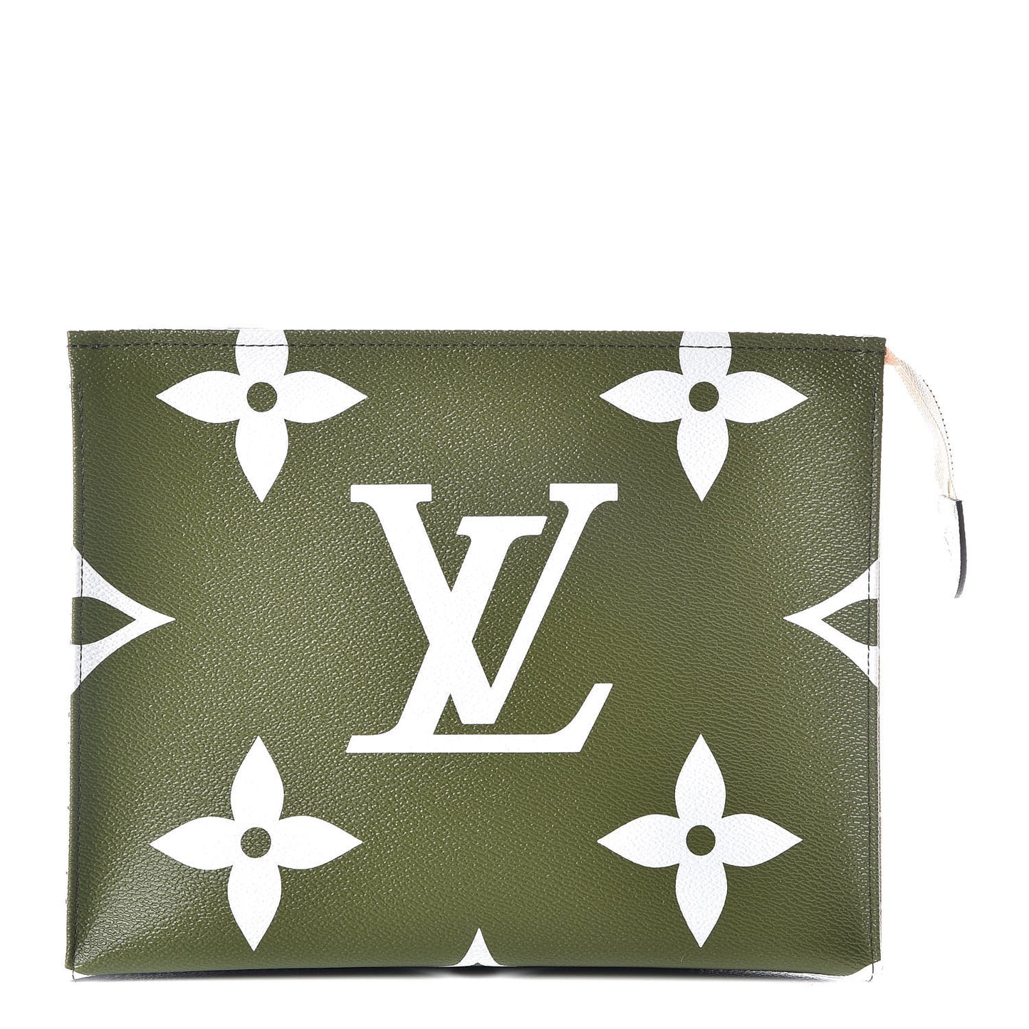 Monogram Giant Toiletry Pouch 26 Kaki