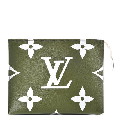 Louis Vuitton Monogram Giant Toiletry Pouch 26 Kaki 1 of 9