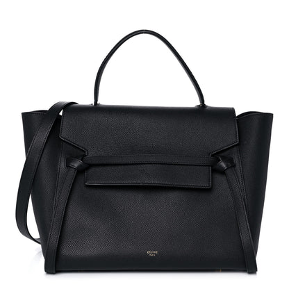 Celine Grained Calfskin Mini Belt Bag Black 1 of 12