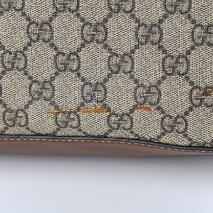 Gucci GG Supreme Monogram Large Linea A Hobo Light Brown 11 of 11