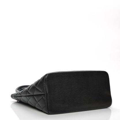 Chanel Caviar Quilted Medallion Tote Black 4 of 7