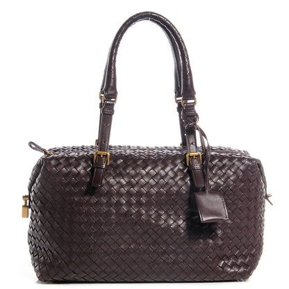 Bottega Veneta Nappa Intrecciato Montaigne Bag Ebano 1 of 8
