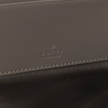 Gucci Calfskin Gucci 73 Clutch Dove Grey 8 of 11