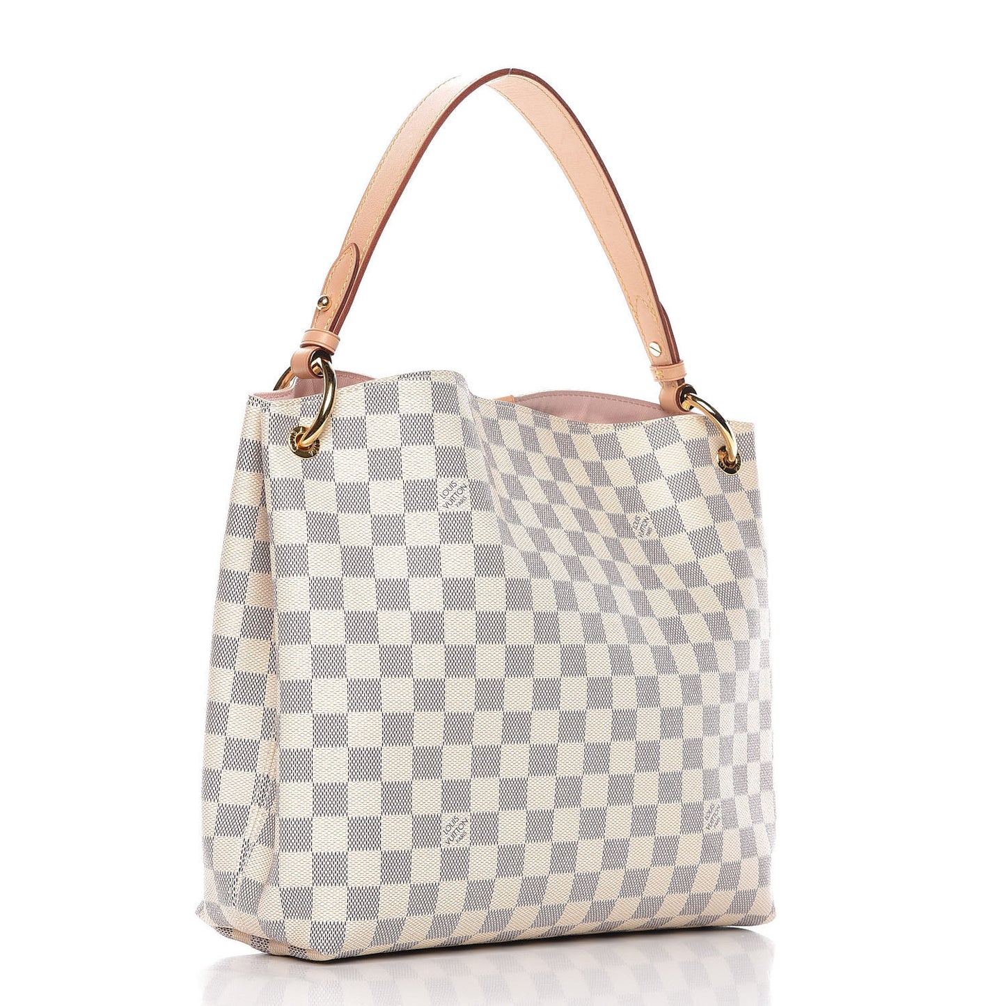 Damier Azur Graceful PM Rose Ballerine