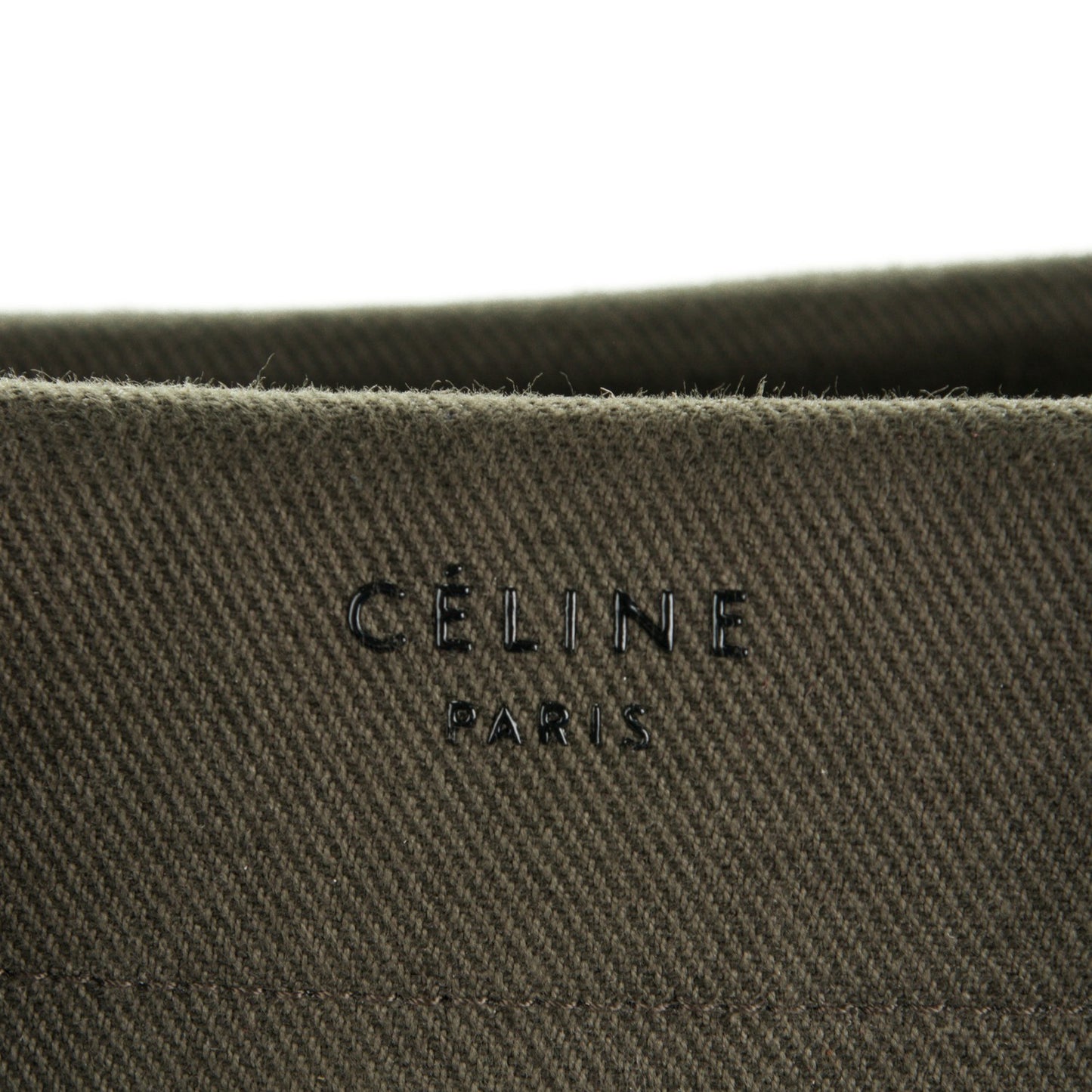 Cotton Canvas Medium Phantom Luggage Olive
