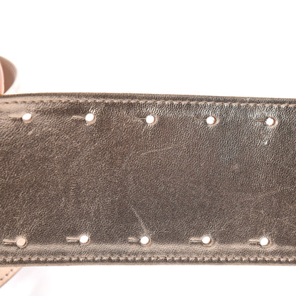 Chanel Metallic Lambskin CC Buckle Wide Belt 70 28 Gold 7 of 10