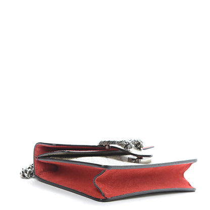 Gucci GG Supreme Monogram Mini Dionysus Shoulder Bag Hibiscus Red 4 of 10