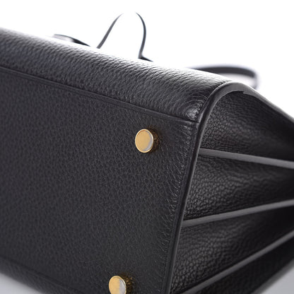 Saint Laurent Grained Calfskin Small Sac De Jour Black 12 of 14