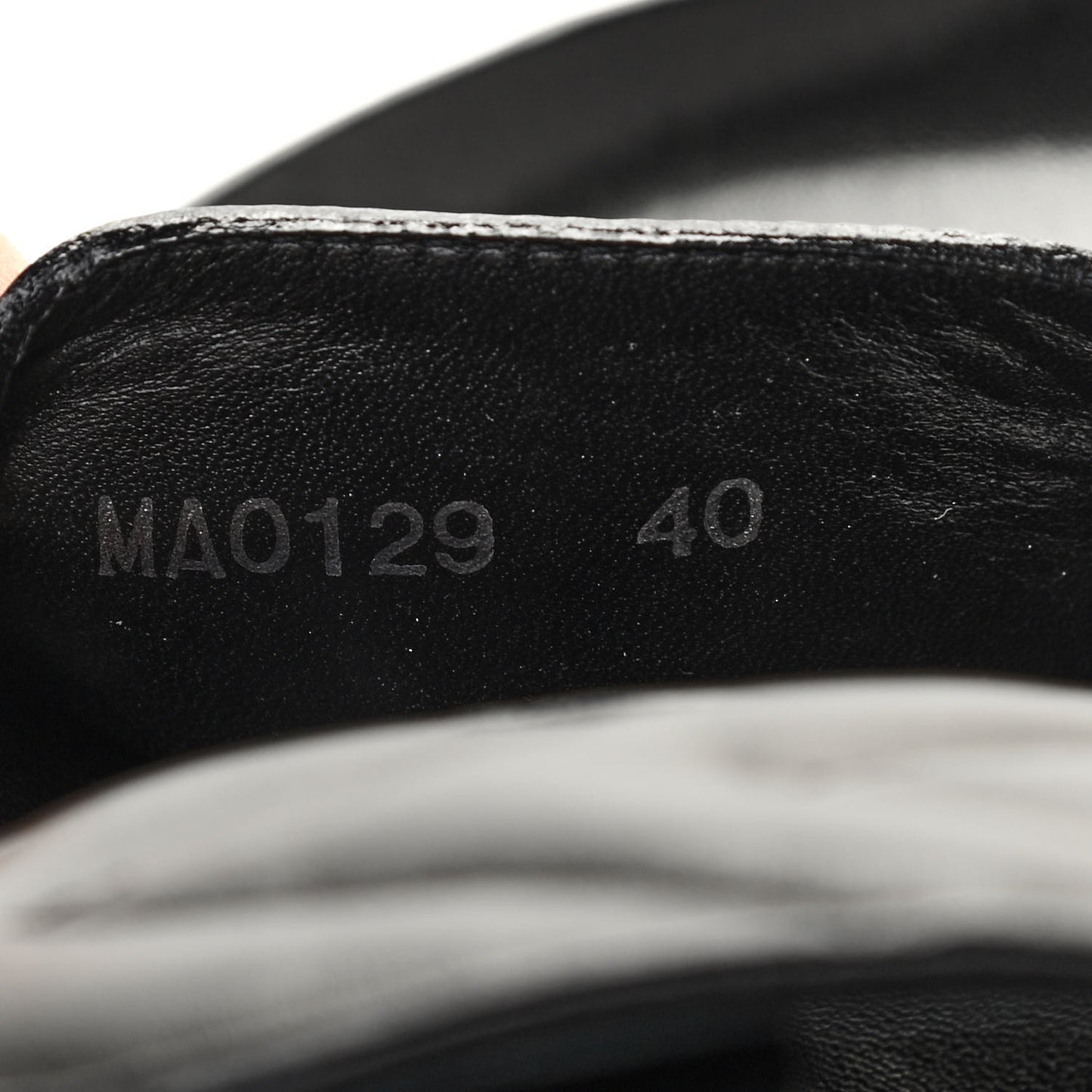 Calfskin New Wave Bom Dia Mule Sandals 40 Black