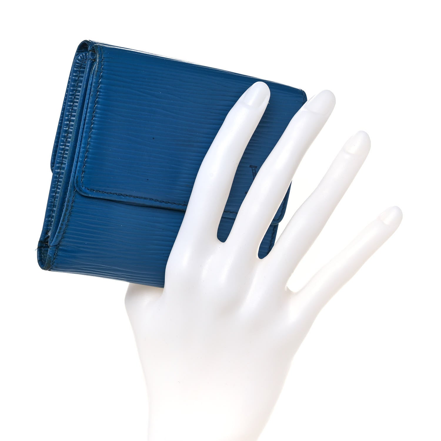 Louis Vuitton Epi Elise Wallet Myrtille 2 of 10