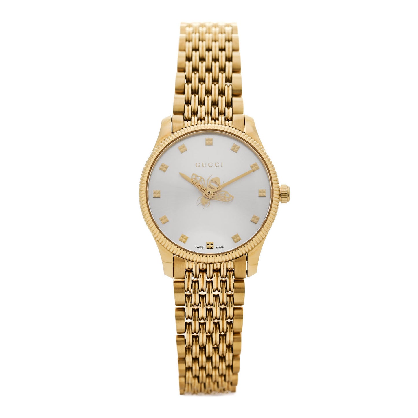 Stainless Steel 29mm G-Timeless Bee Quartz Watch Gold