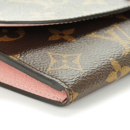 Louis Vuitton Monogram Emilie Wallet Rose Ballerine 9 of 9