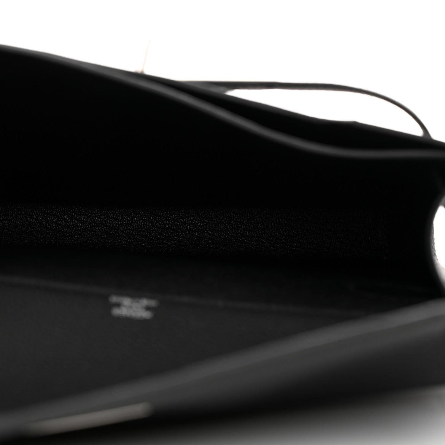 Hermes Togo Kelly Depeches 25 Pouch Black 5 of 11