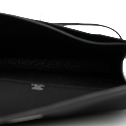 Hermes Togo Kelly Depeches 25 Pouch Black 5 of 11