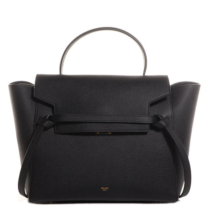 Celine Grained Calfskin Mini Belt Bag Black 1 of 8