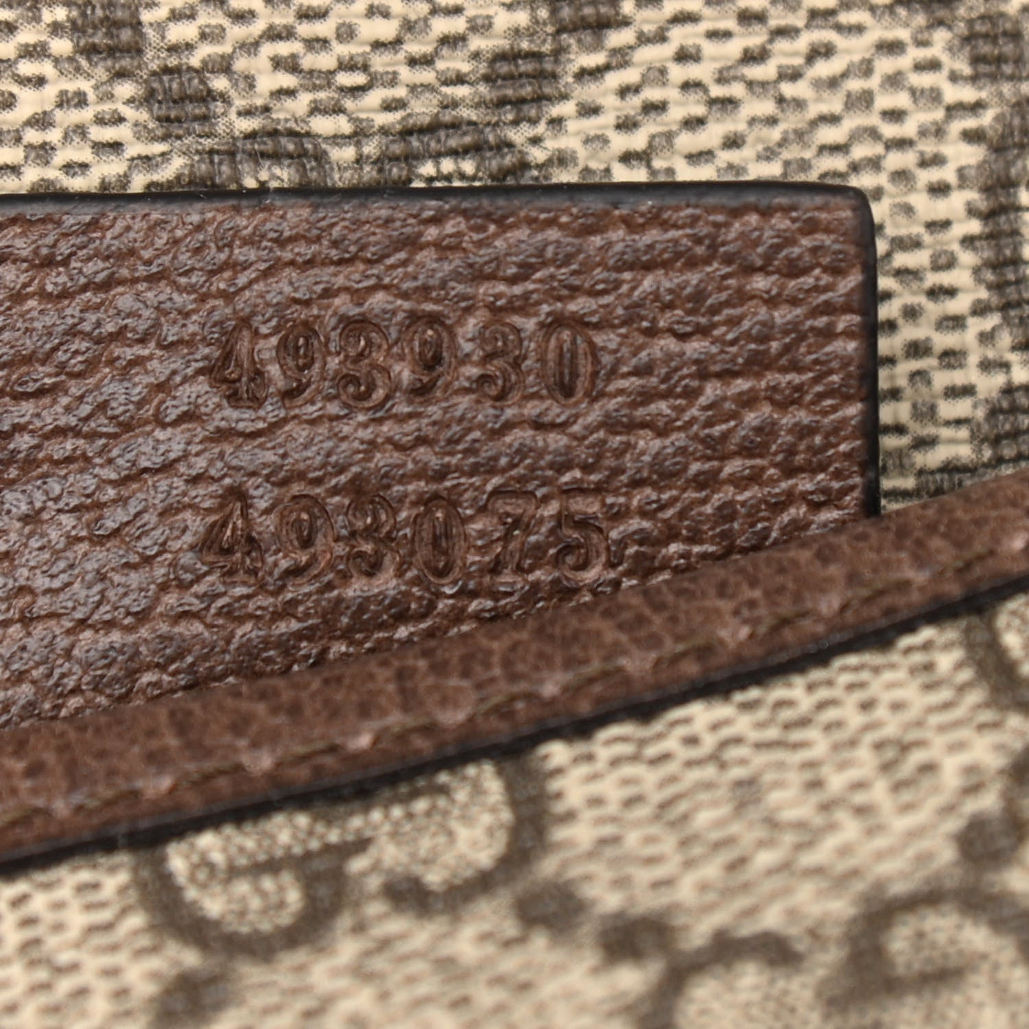 Gucci GG Supreme Monogram Neo Vintage Web Belt Bag Brown 6 of 10